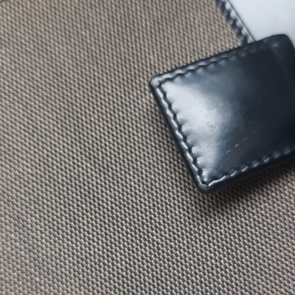 Authentic Gucci bifold wallet canvas and leather - Picture 5 of 12